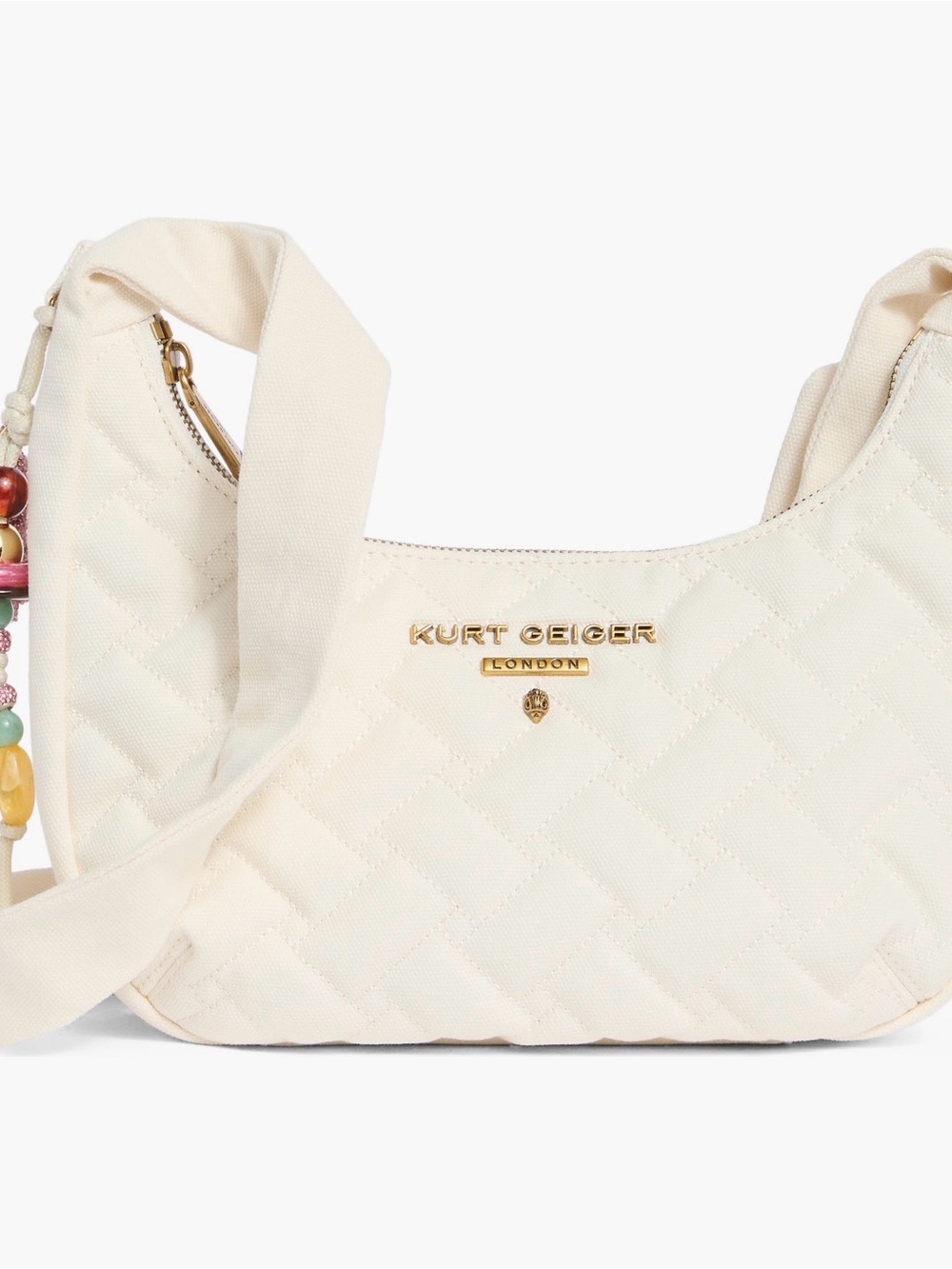 Kurt Geiger white angel hobo shoulder bag new with tags - Picture 6 of 6
